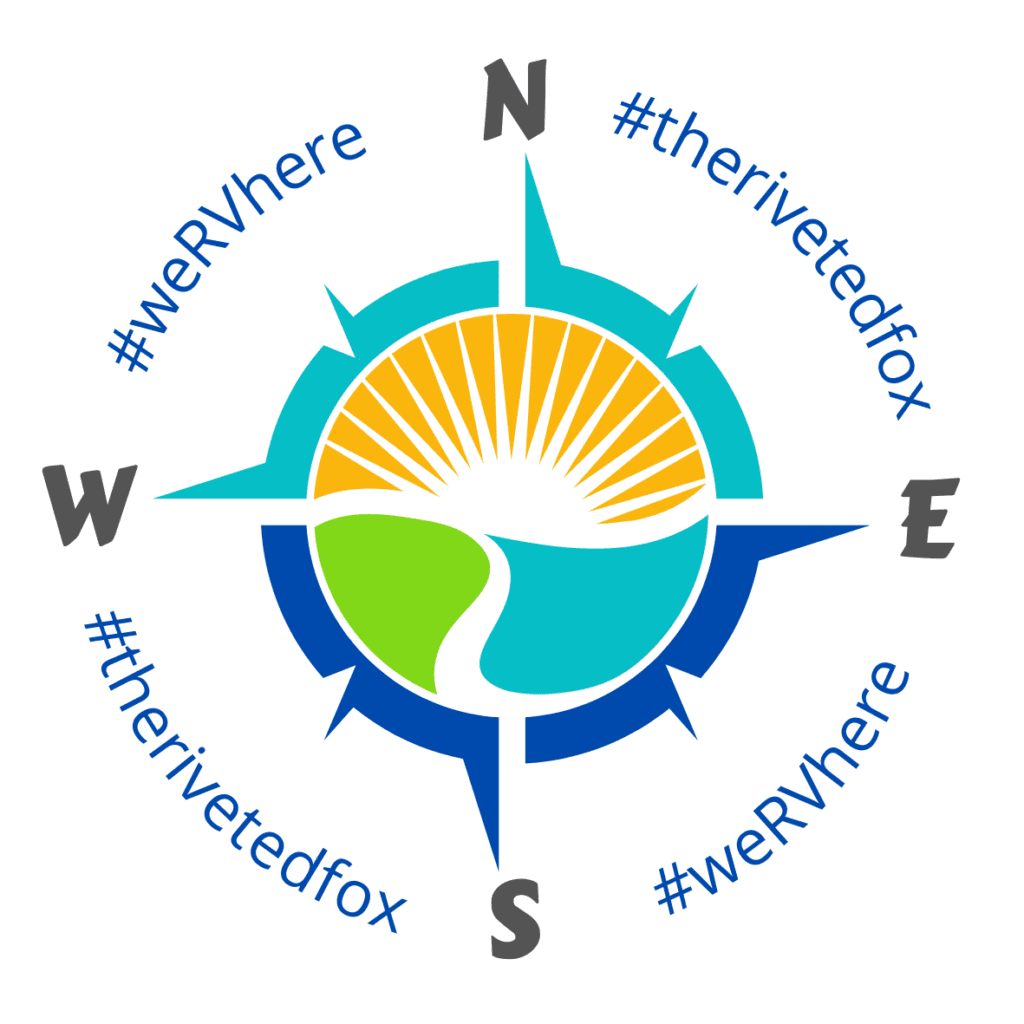 #weRVhere Compass Logo